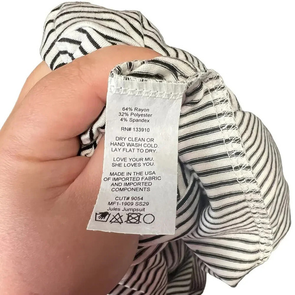Show‎ Me Your Mumu Jules Jumpsuit Stripe by the Sea Size Medium - Picture 13 of 13